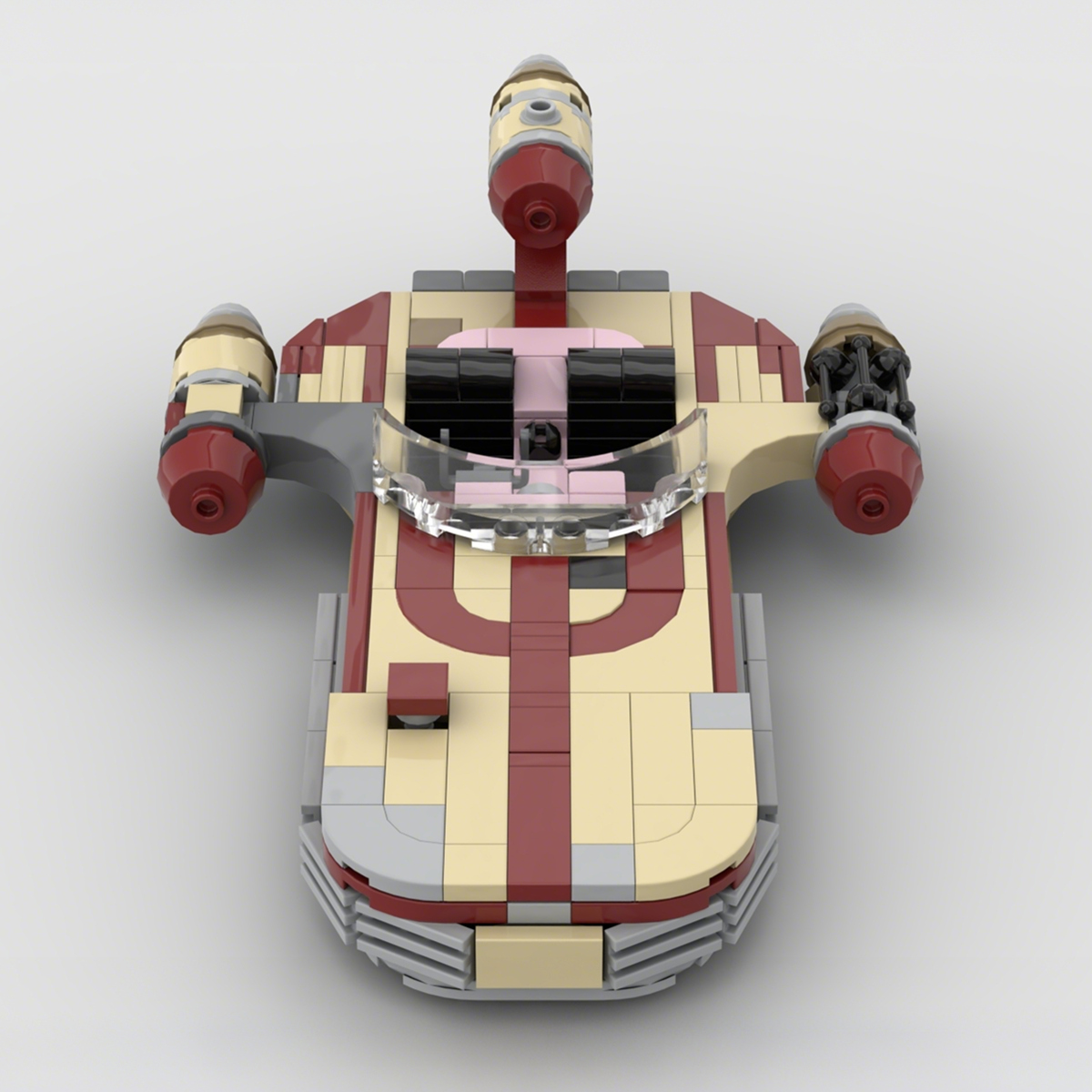 Home Decor Star-ship Spaceship - Building Blocks ulasan dan harga