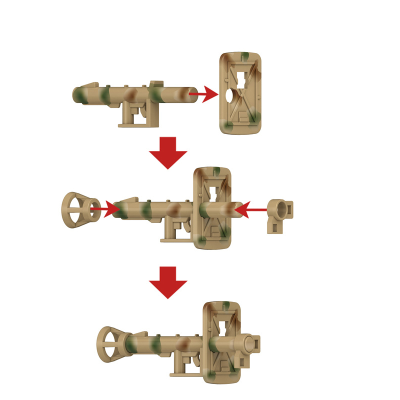Military Soliders Figure Waffe - Lego Compatible Military Tank ulasan dan harga