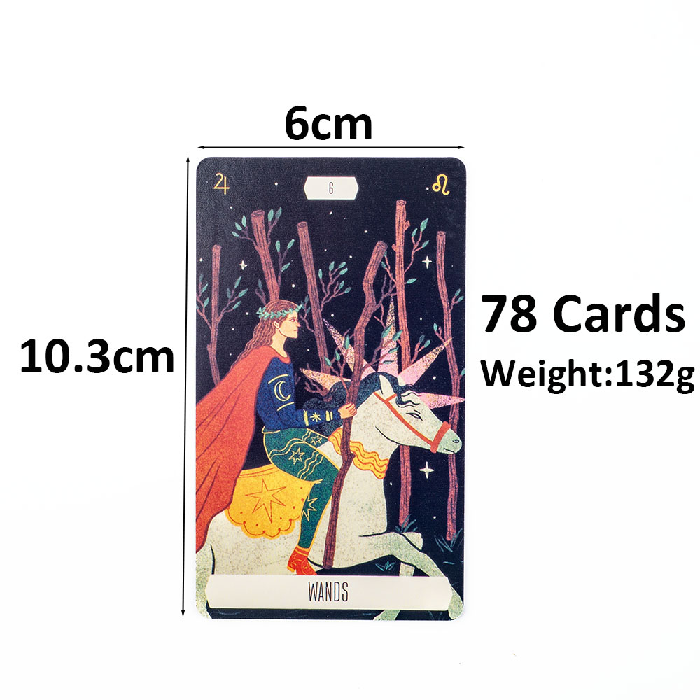 10.3x6cm Zodiac Tarot Cards fo - Tarot Cards Deck With Guidebook ulasan dan harga