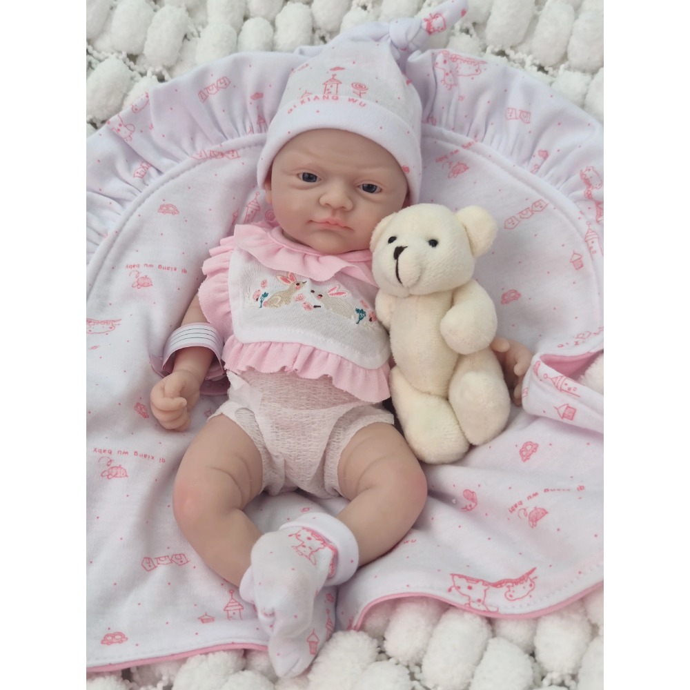 12 Inch Soft Silicone Reborn   - Reborn Baby Doll Silicone Realistic ulasan dan harga