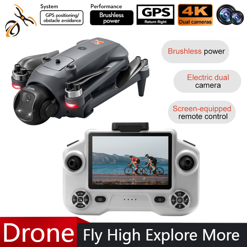 NEW YL059 Mini RC Quadcopter 4 - Fpv Brushless Rc Drone 4K ulasan dan harga