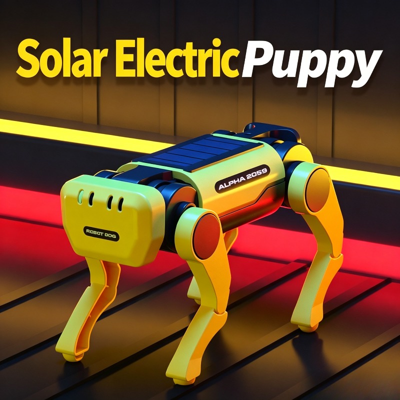 DIY Solar Powered Walking Mech - Stem Solar Robot Kit For Kids ulasan dan harga