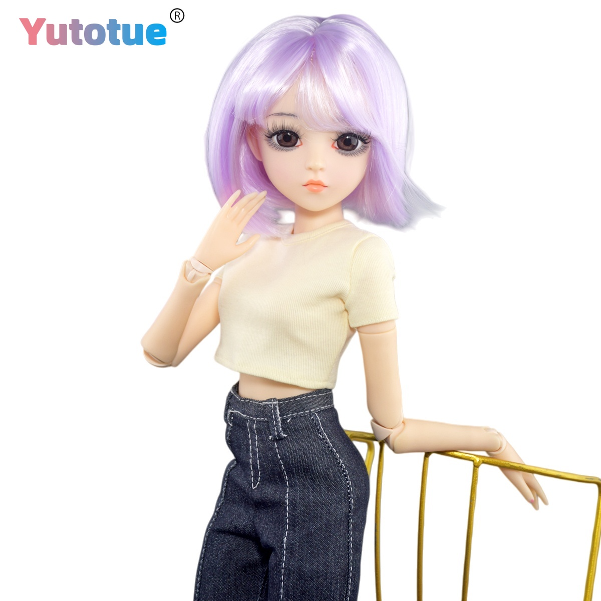 YUTOTUE 60cm Height Girl Doll  - Bjd Doll 1 6 Full Set With Clothes ulasan dan harga