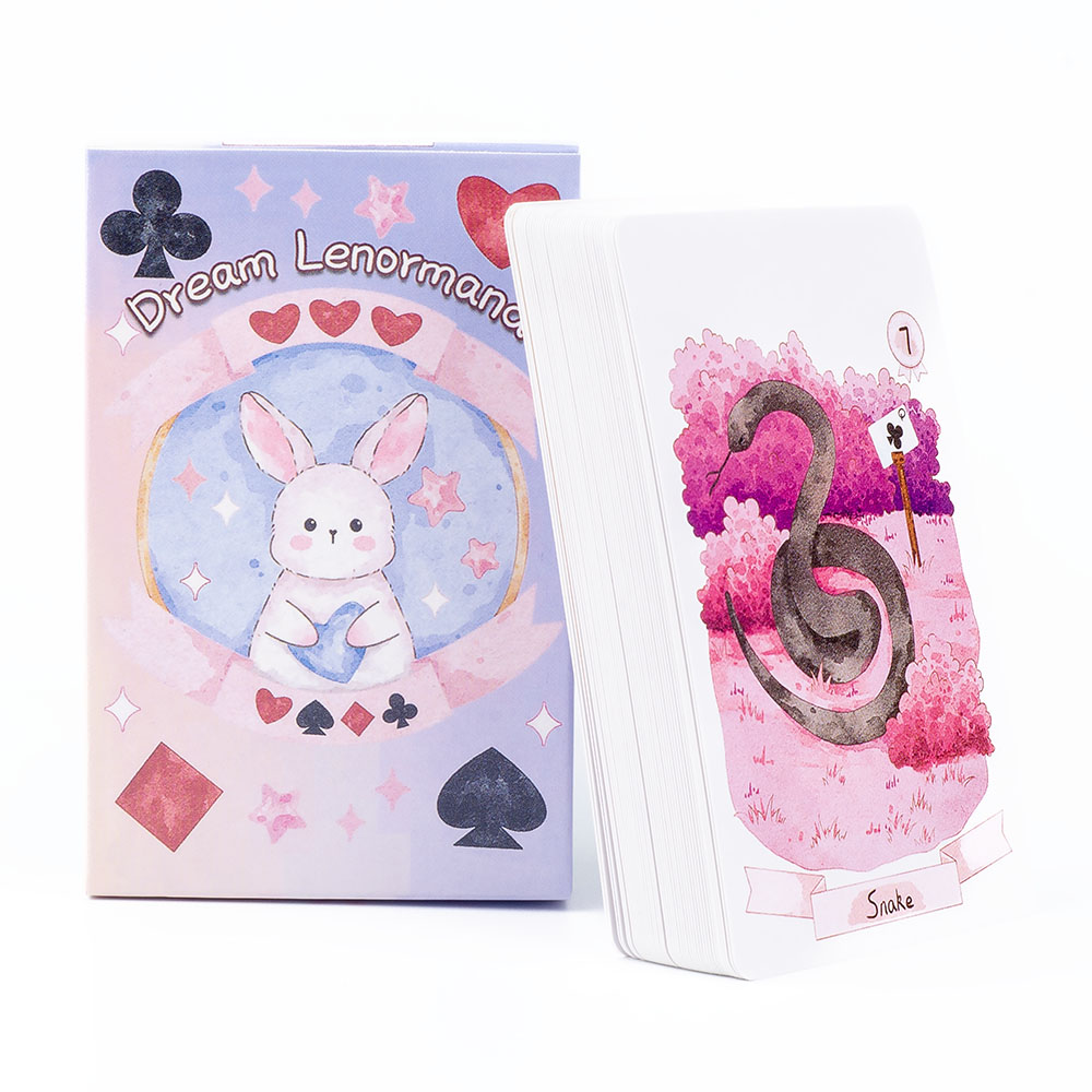 Rana Psychic Dream Lenormand T - Tarot Cards Deck With Guidebook ulasan dan harga