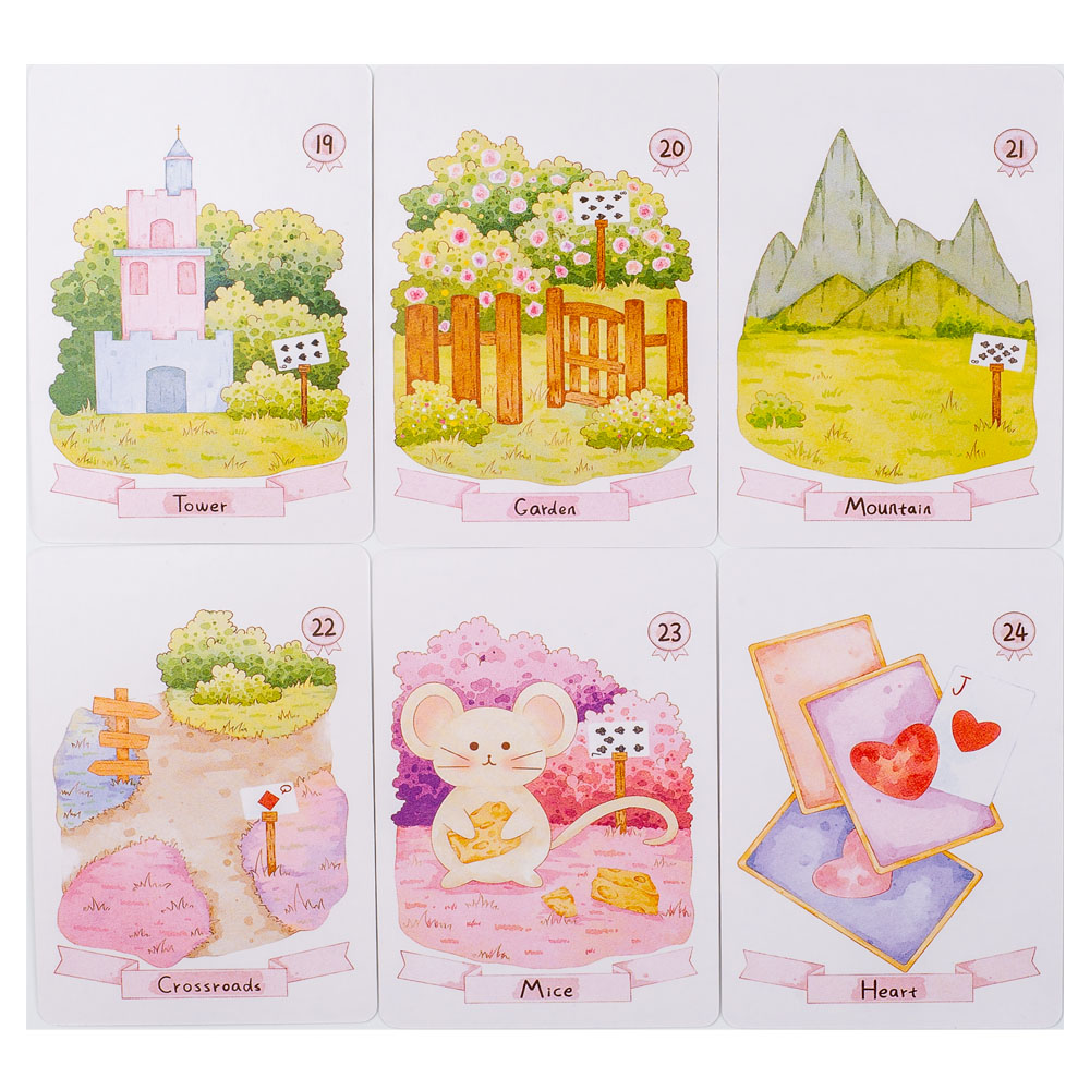 Rana Psychic Dream Lenormand T - Tarot Cards Deck With Guidebook ulasan dan harga