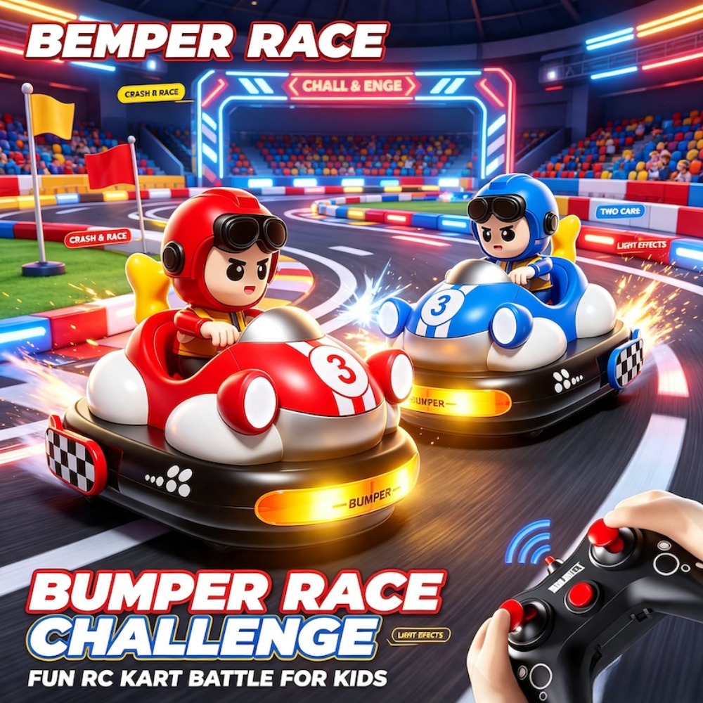 RC Collision Bumper Car Toy 2  - Remote Control Toys ulasan dan harga