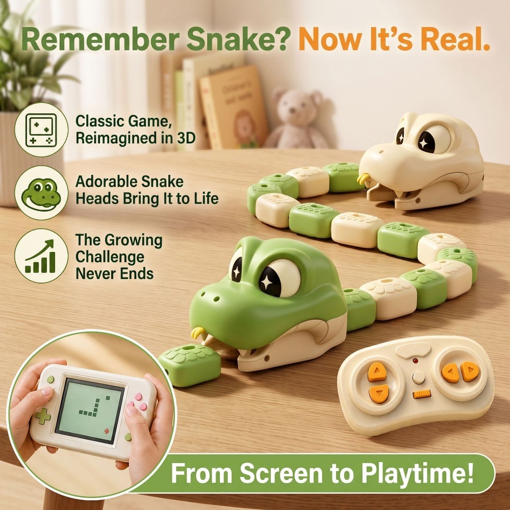 Remote Controlled Greedy Snake - Educational Toys ulasan dan harga