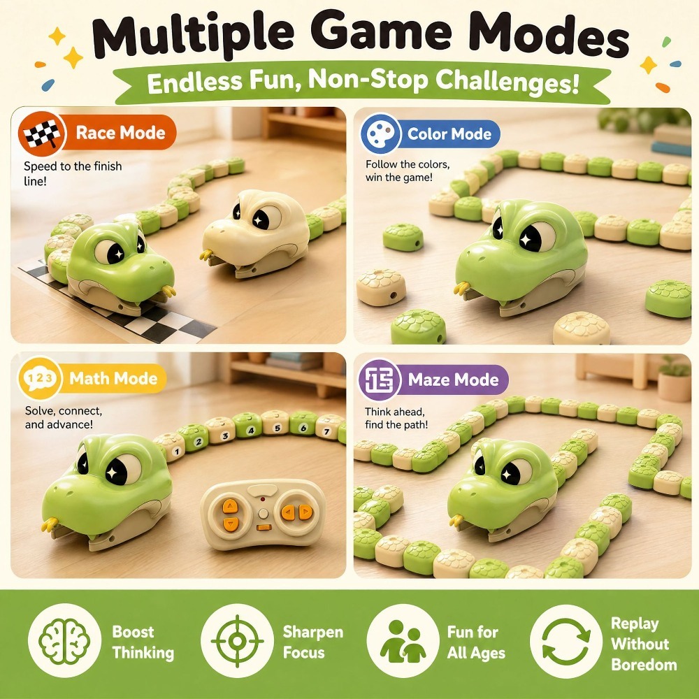 Remote Controlled Greedy Snake - Educational Toys ulasan dan harga