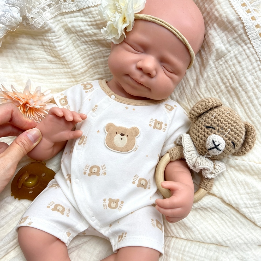 20inch Unpainted DIY Full Sili - Reborn Baby Doll Silicone Realistic ulasan dan harga