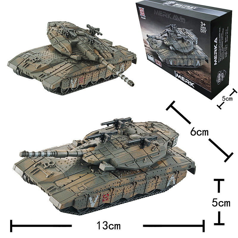 1/72 Israel Merkava Main Battl - Lego Compatible Military Tank ulasan dan harga