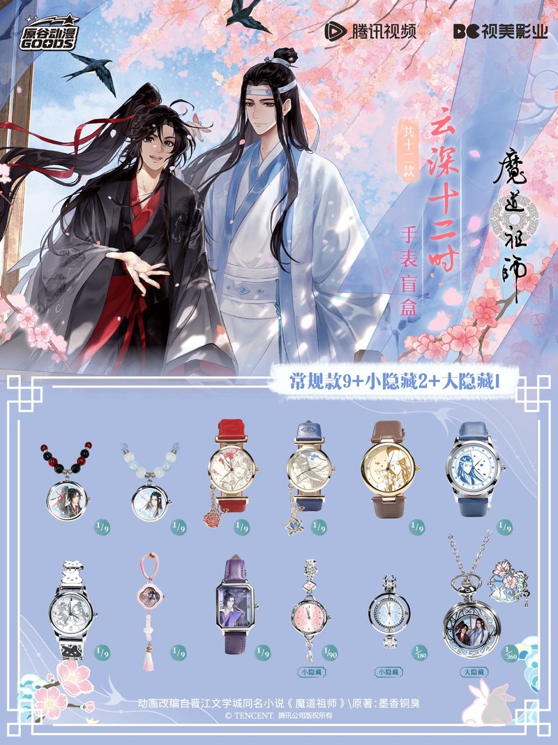 Mdzs Acg Goods The Untamed Wat - Anime Action Figure Blind Box ulasan dan harga