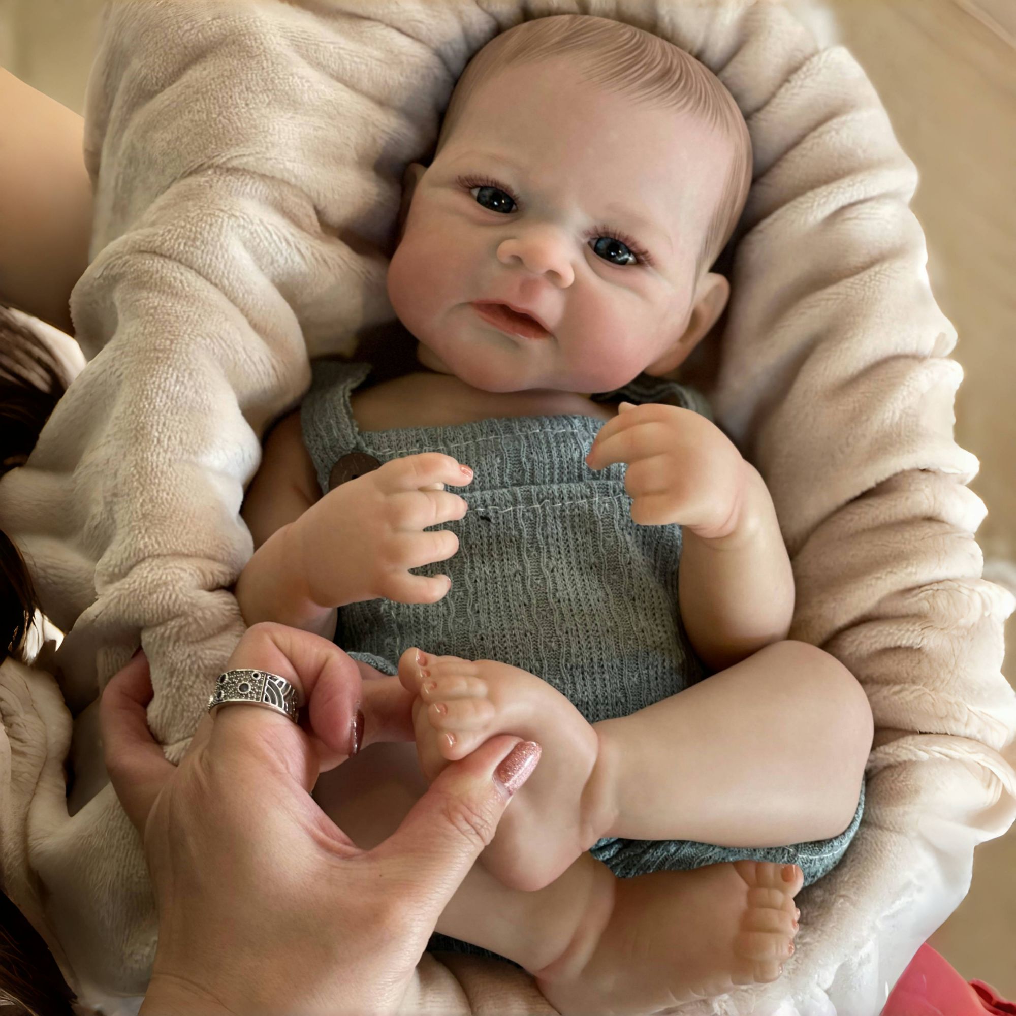 OtardDolls 19Inch Elijah Boy F - Reborn Baby Doll Silicone Realistic ulasan dan harga
