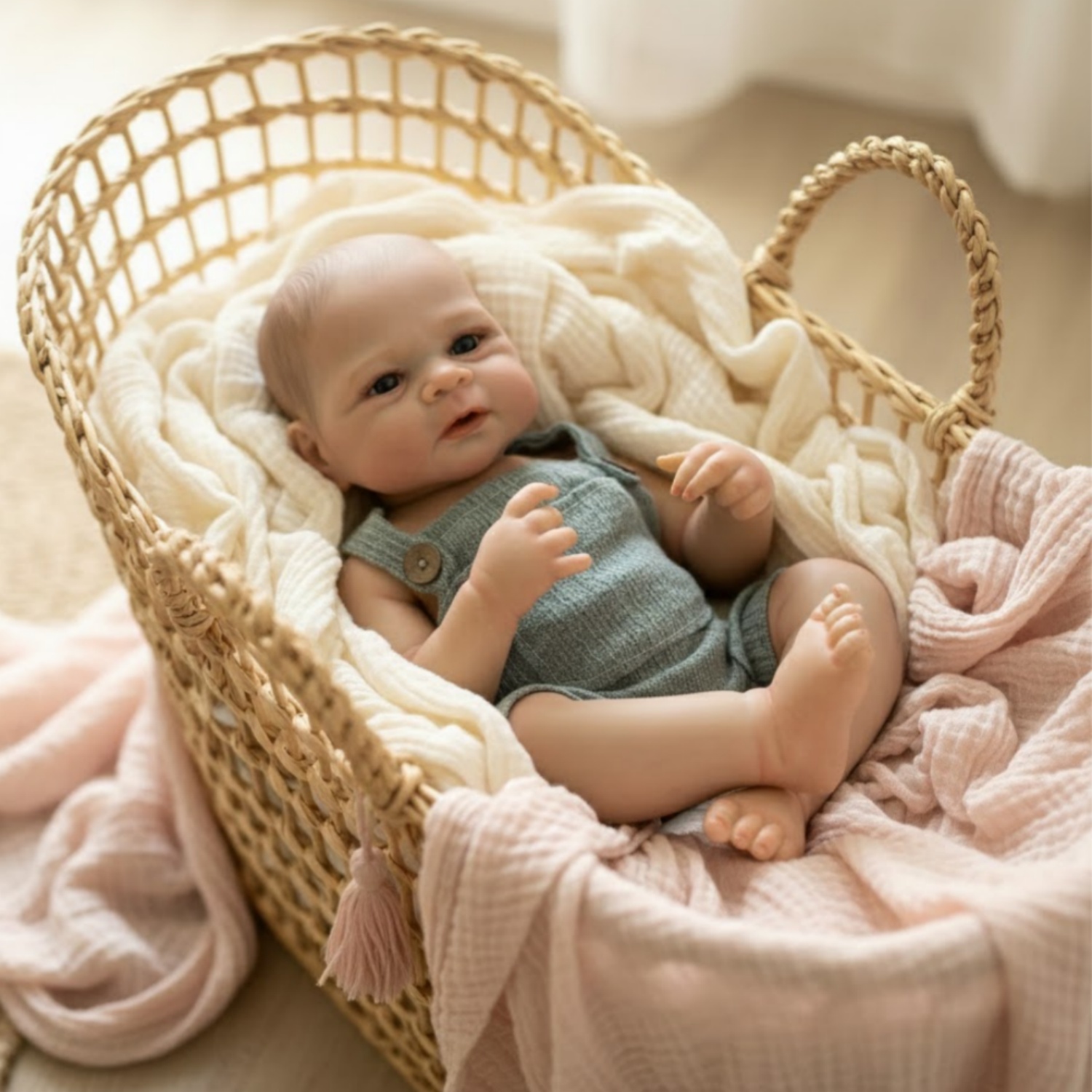 OtardDolls 19Inch Elijah Boy F - Reborn Baby Doll Silicone Realistic ulasan dan harga